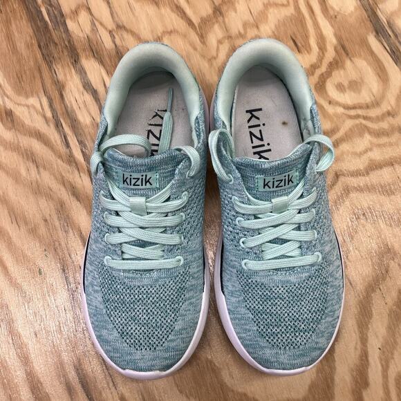 KIZIK Lima Hands Free Knit Sneakers Shoes Spearmint Green Womens 5.5 Men’s 4 - Picture 7 of 10